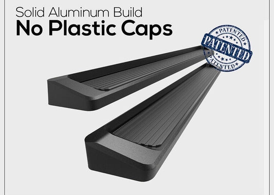 2011–2020 Dodge Durango SUV 6" Black Running Boards with Lip – Side Steps Estribos